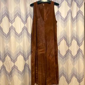 SINEW MOON SATURDAYS CHILD JUMPSUIT RUBY HEMP JERSEY M/L NWOT BROWN RED BOHO